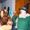 scare crow and the lion